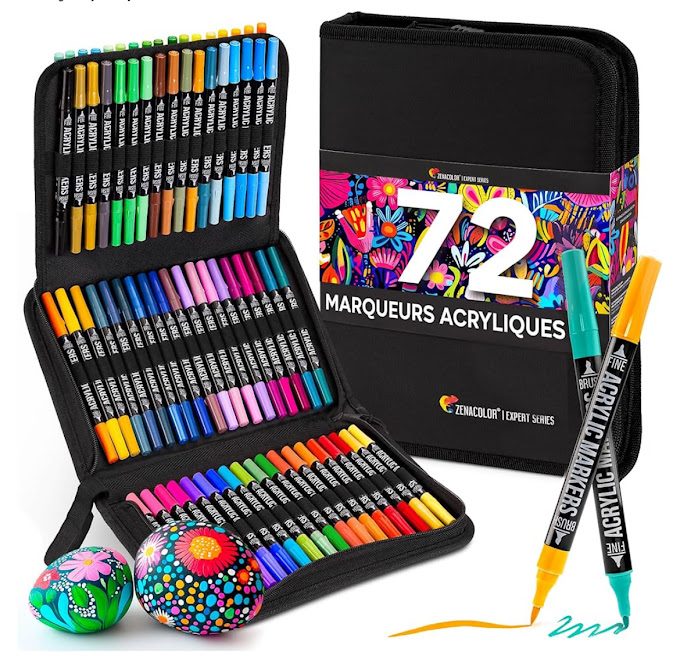 feutres acryliques zenacolor