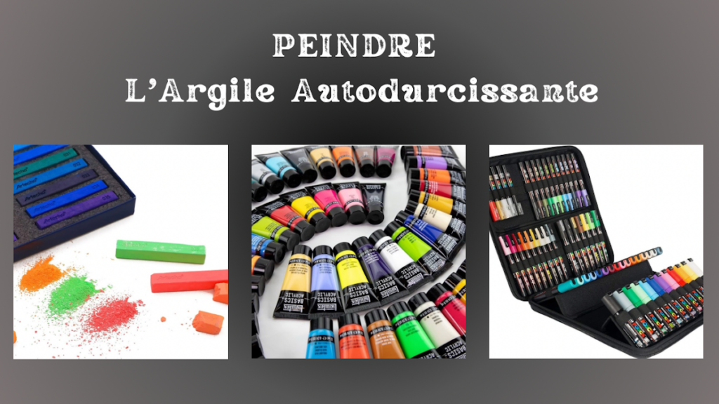 peindre argile autodurcissante