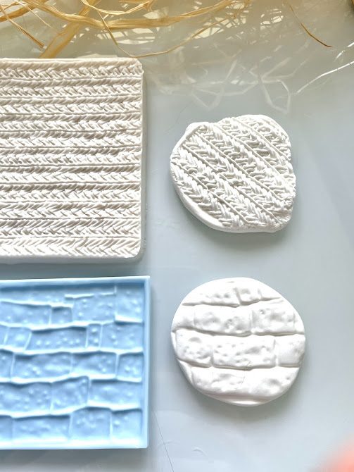 foam clay avec plaque de texture