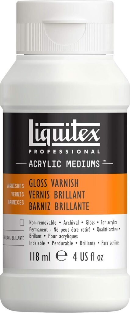 liquitex vernis acrylique brillant