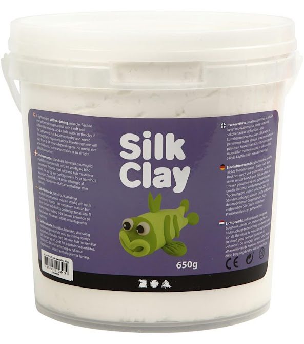 silk clay blanc