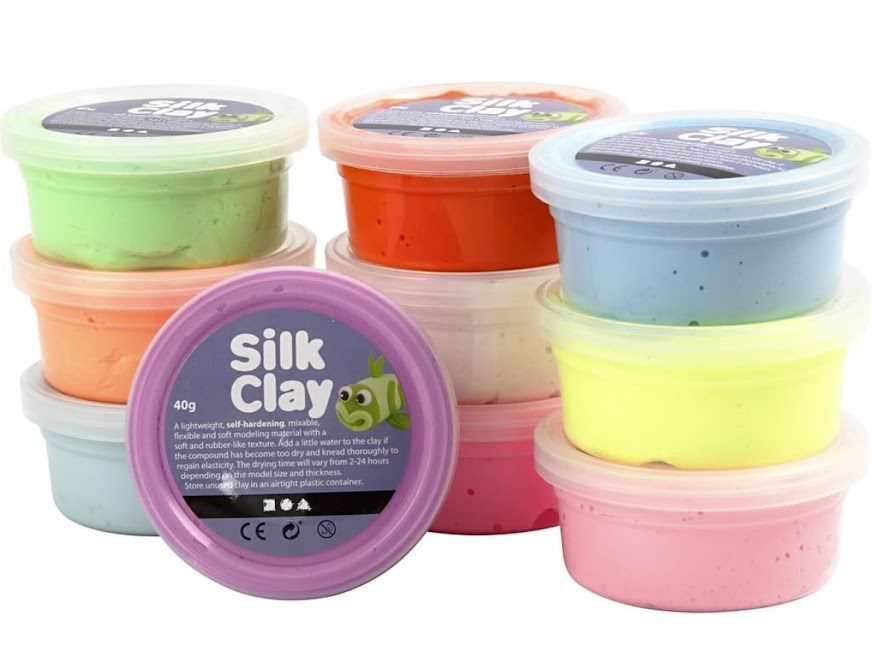 silk clay colours