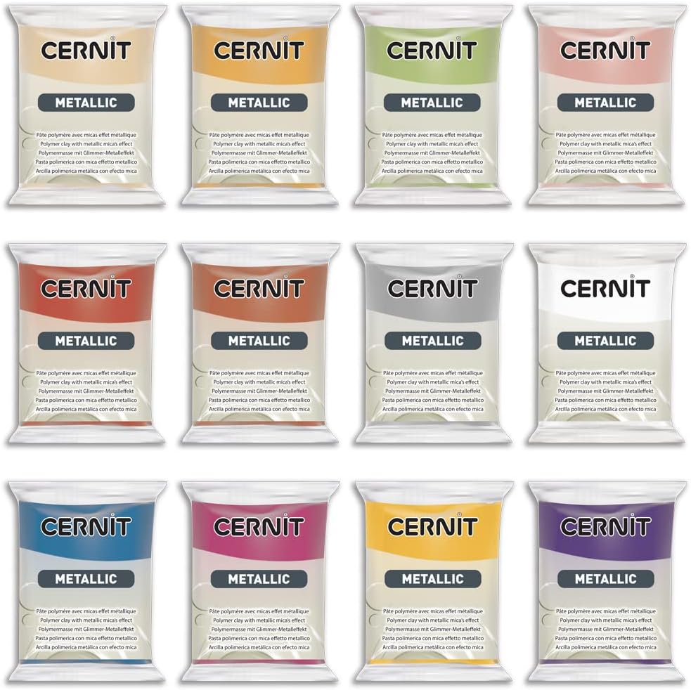 cernit mettalique assortissement