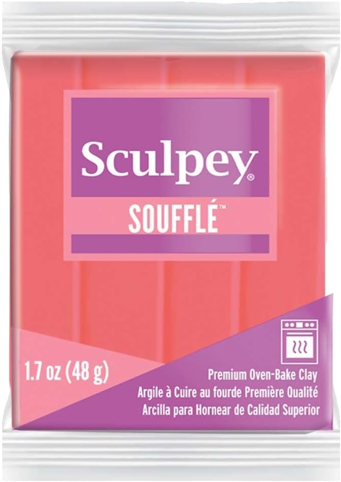 sculpey soufllé rouge