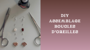 fabrication boucle d'oreille