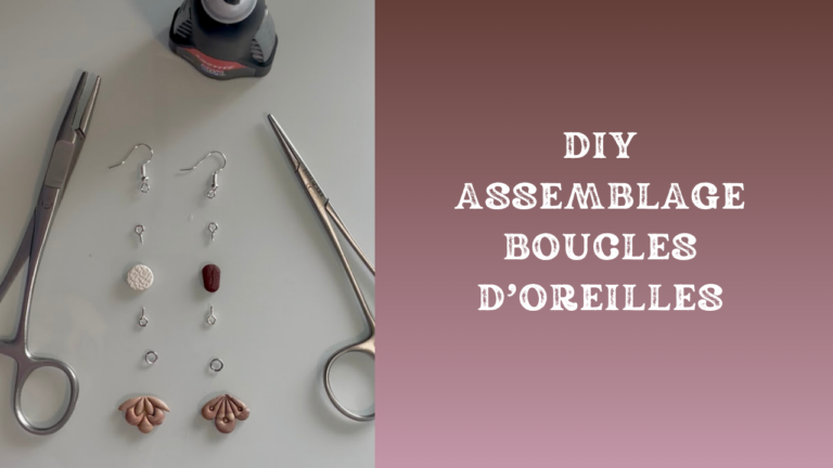 fabrication boucle d'oreille