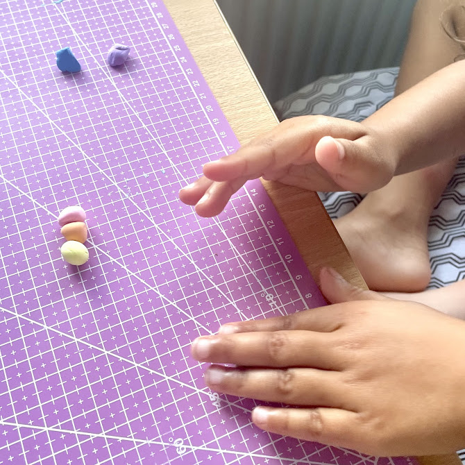 Foam Clay : formation de boules