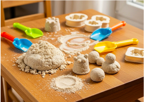 pate a modeler a base de sable