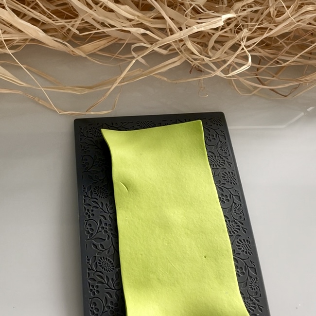 feuille de mousse EVA chaude placée sur une plaque de texture