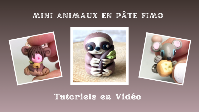 tuto mini animaux fimo