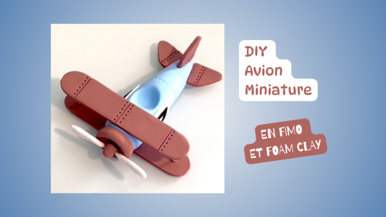diy avion miniature