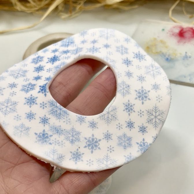 plaque decorative fimo air light