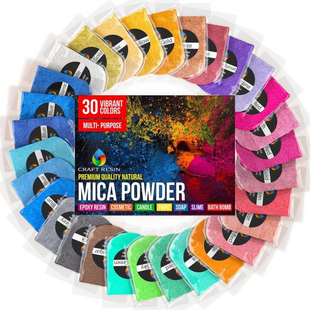 craft resin poudre de mica