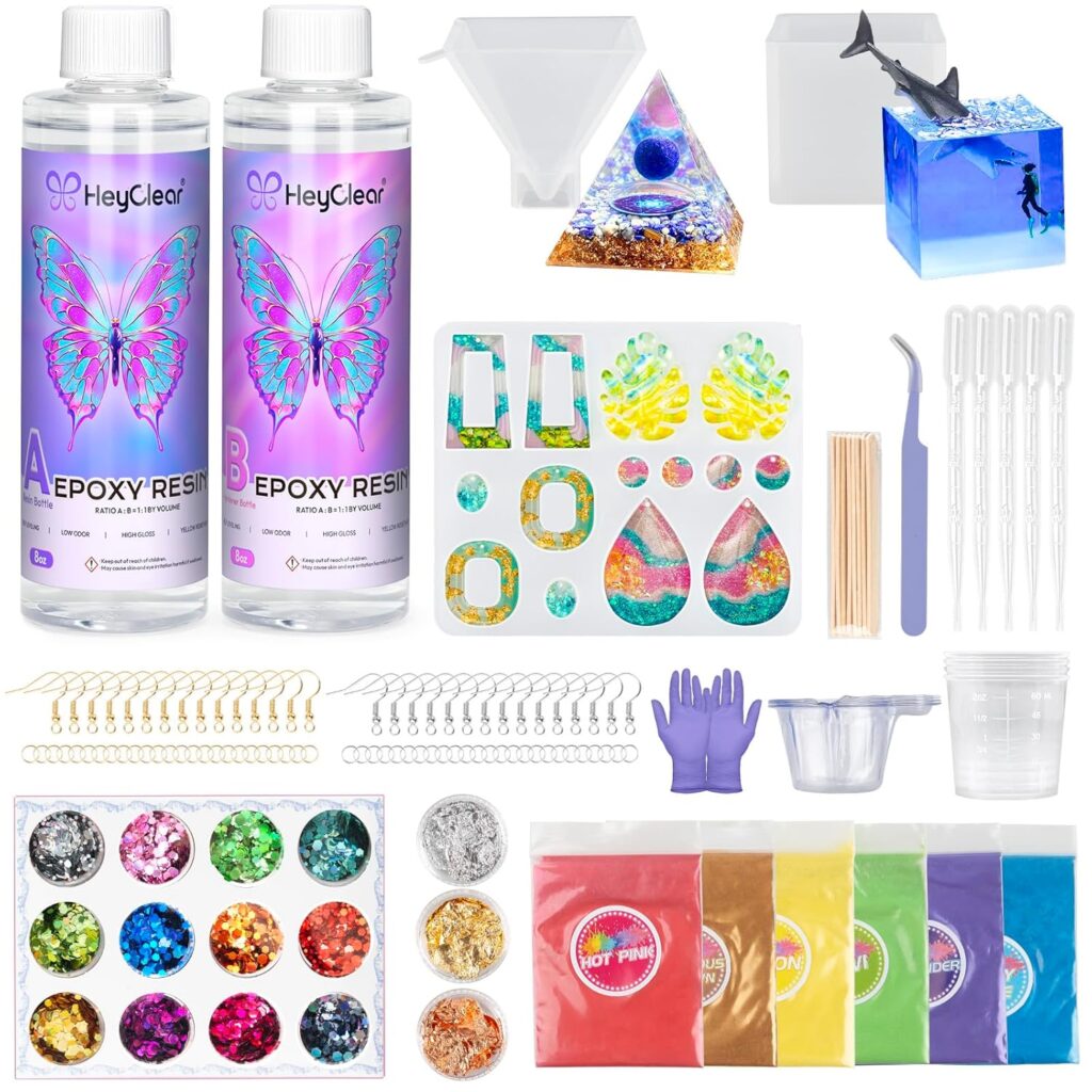 kit résine époxy débutant heyclear