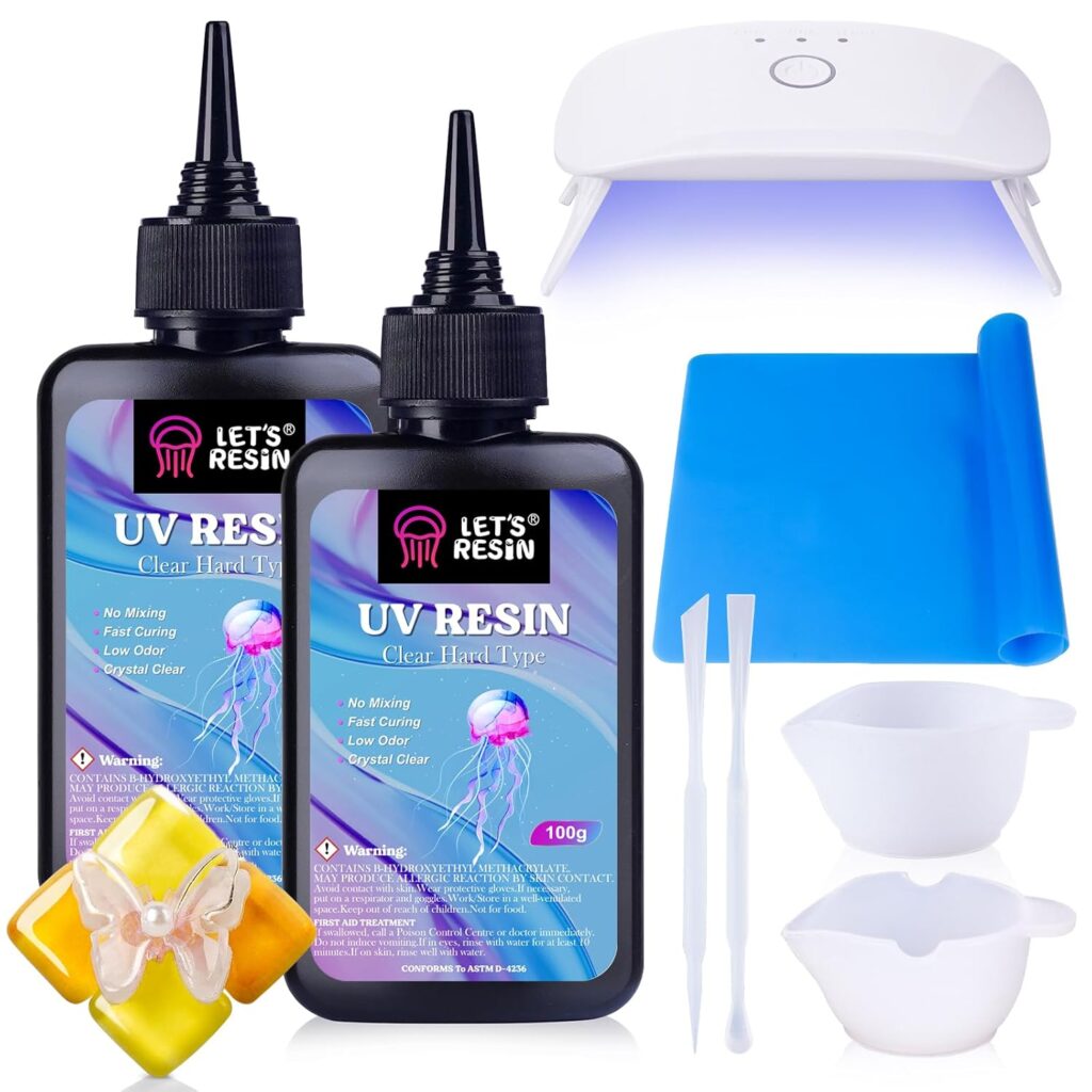 let's resin kit uv