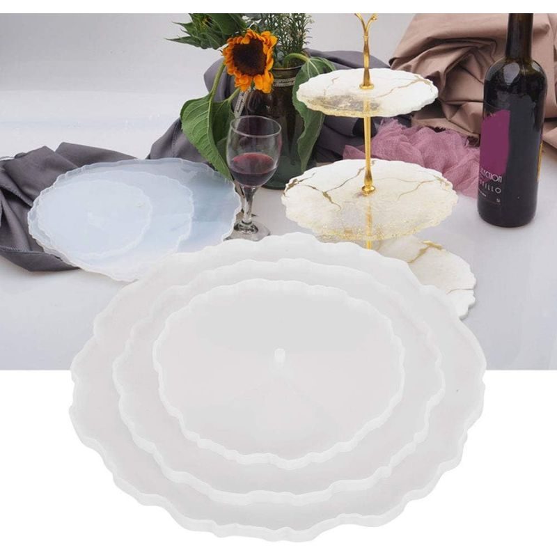 moule resine plateau 3 pieces