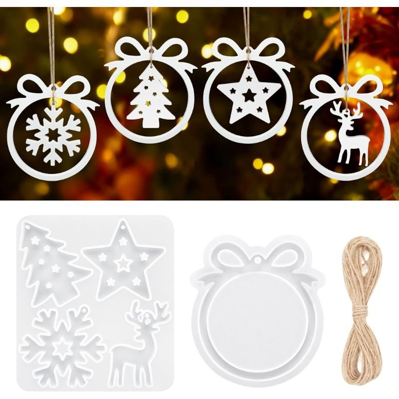 moule resine epoxy decoration noel