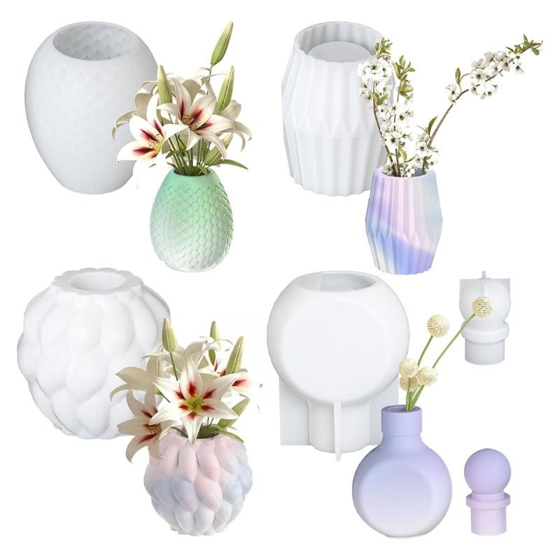 moule resine epoxy vases