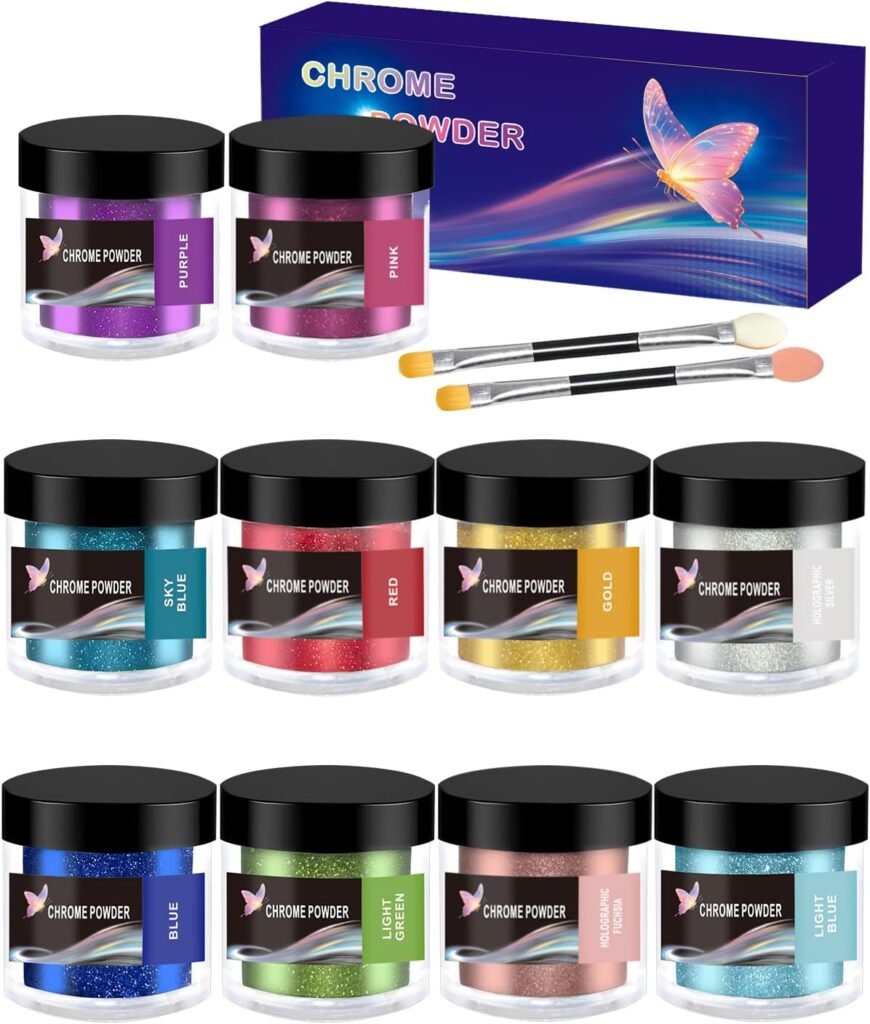 poudre holographique pour resine