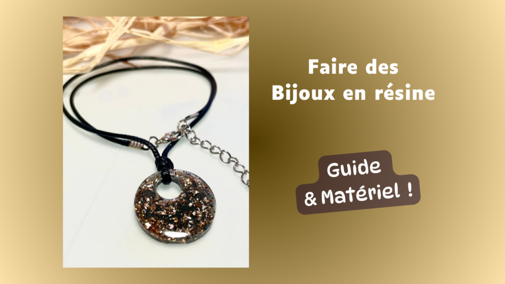 bijoux en résine