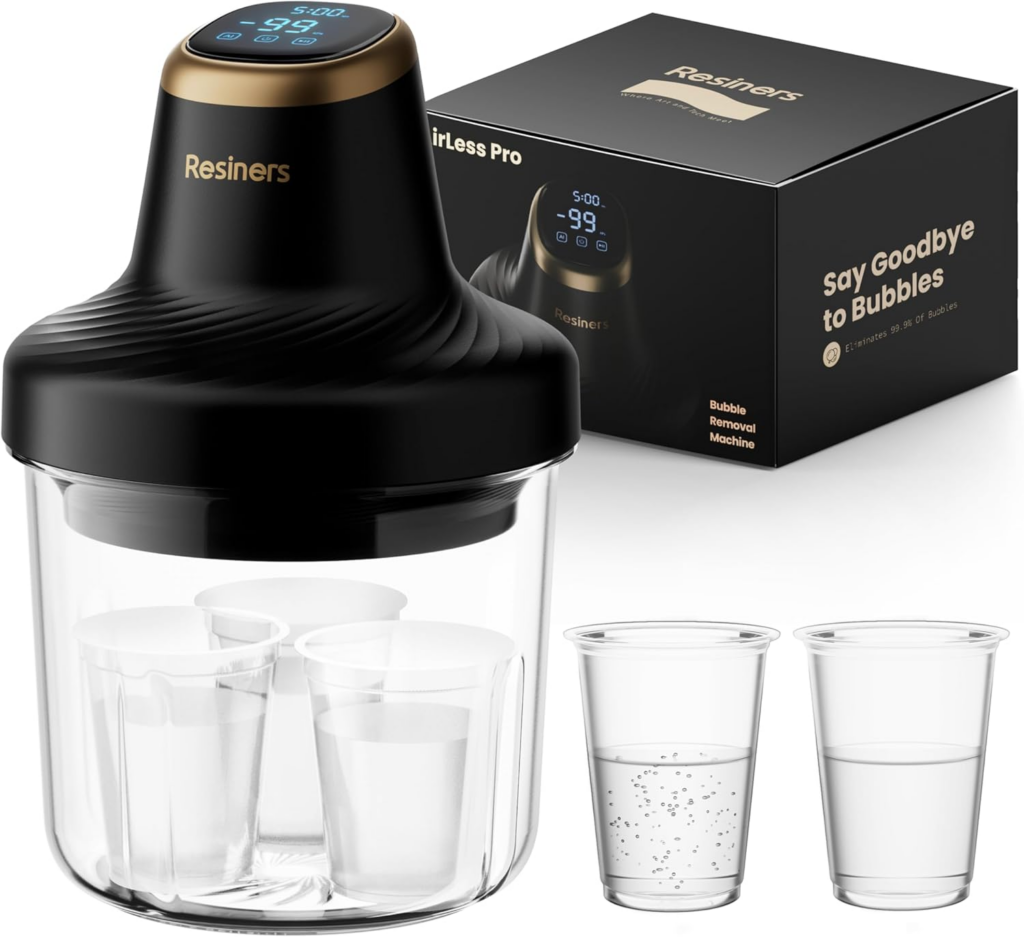 machine anti-bulles pour resine epoxy