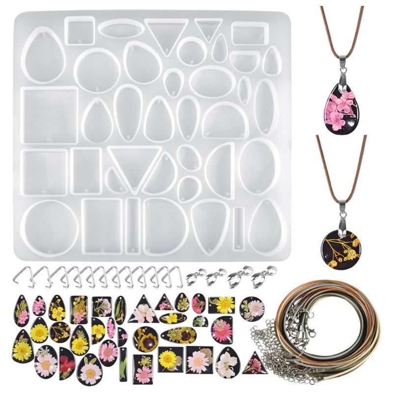 moule pendentif resine formes simples