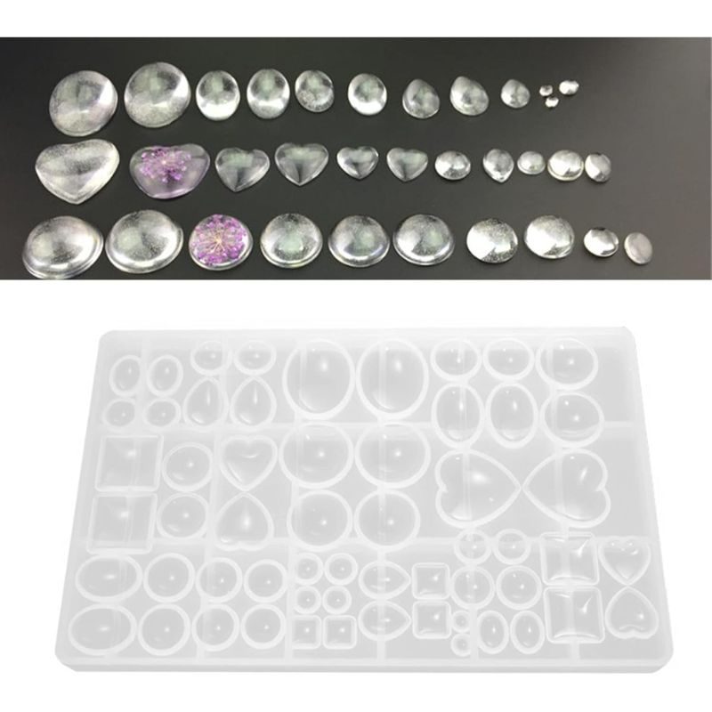 moule resine bijoux bombés