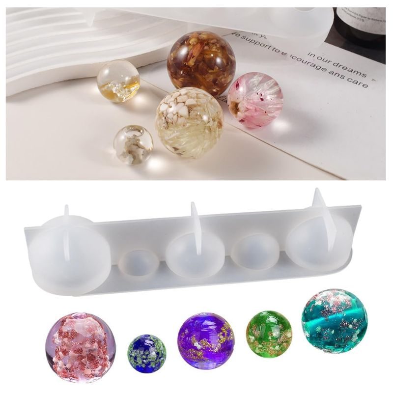 moule resine sphere pendentif